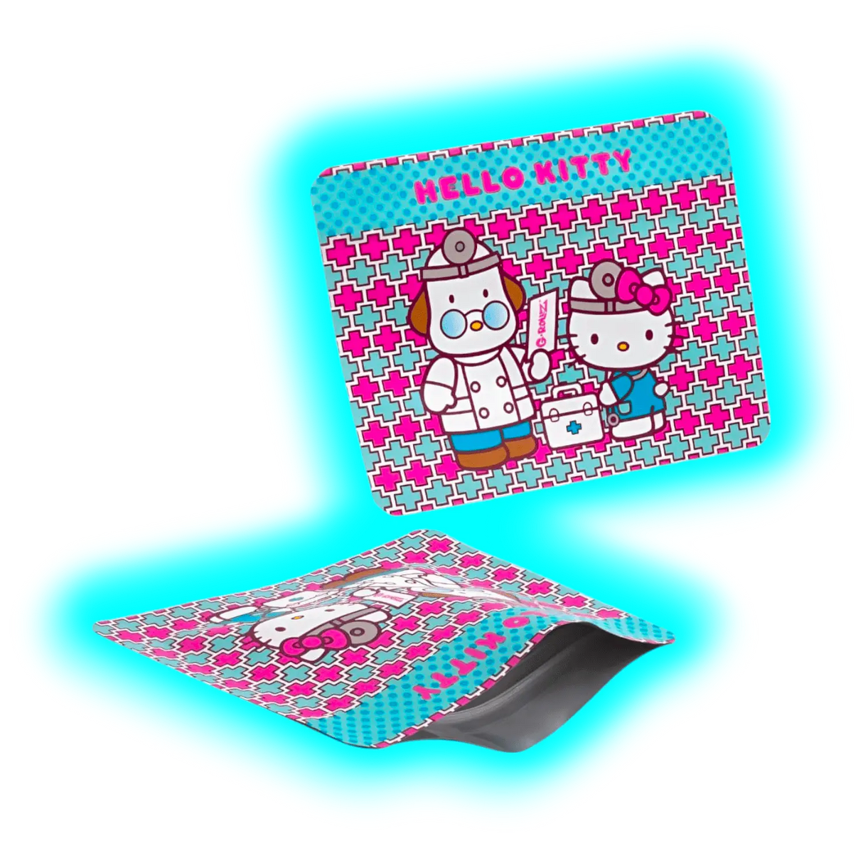 G-Rollz Hello Kitty Doctor Smellproof Bags 105 x 80mm 8pcs