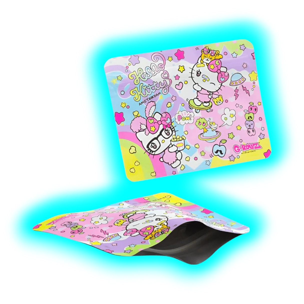 G-Rollz Hello Kitty Harajuku Smellproof Bags 105 x 80mm 8pcs