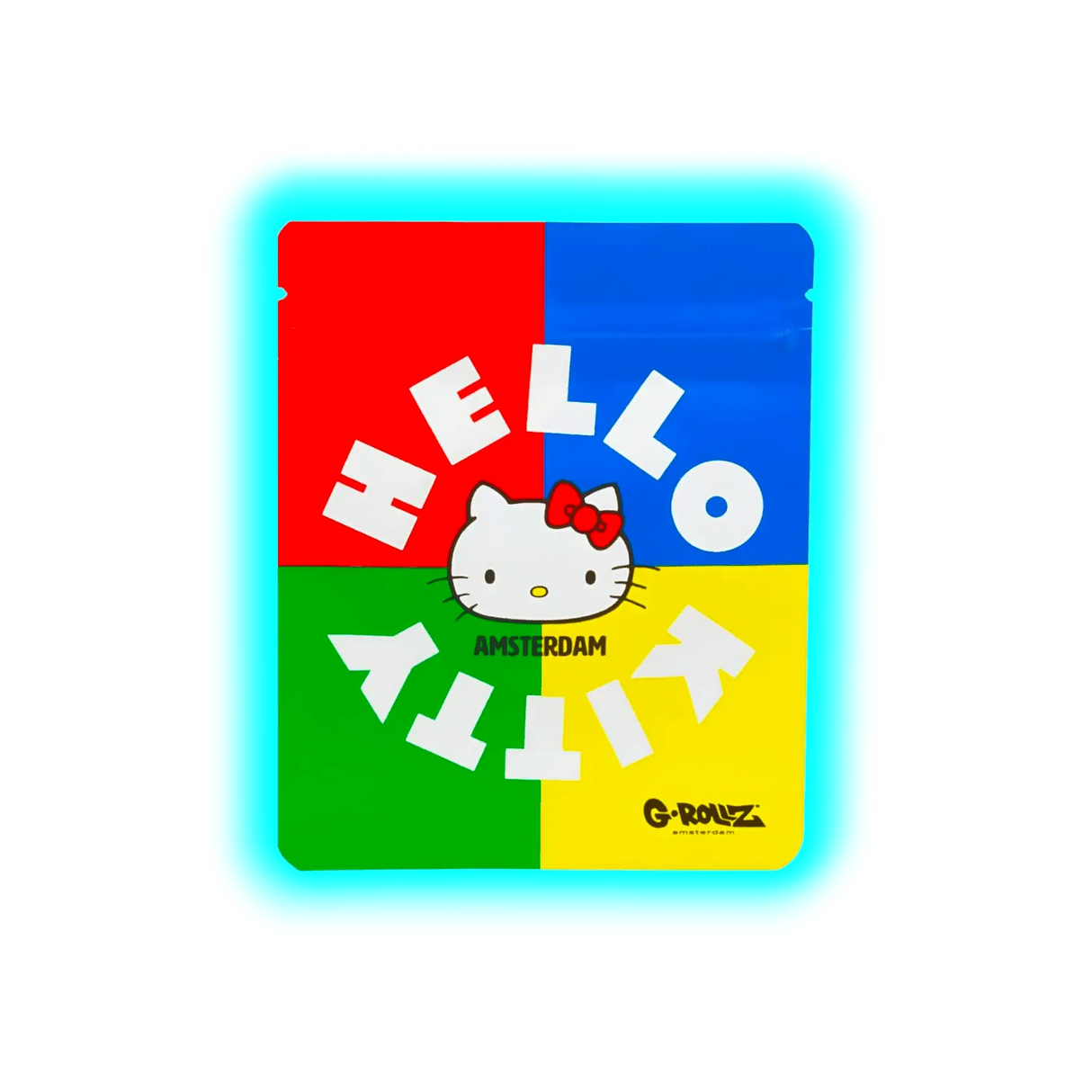 G-Rollz Hello Kitty Retro Classic Smellproof Bags 100 x 125mm 8pcs