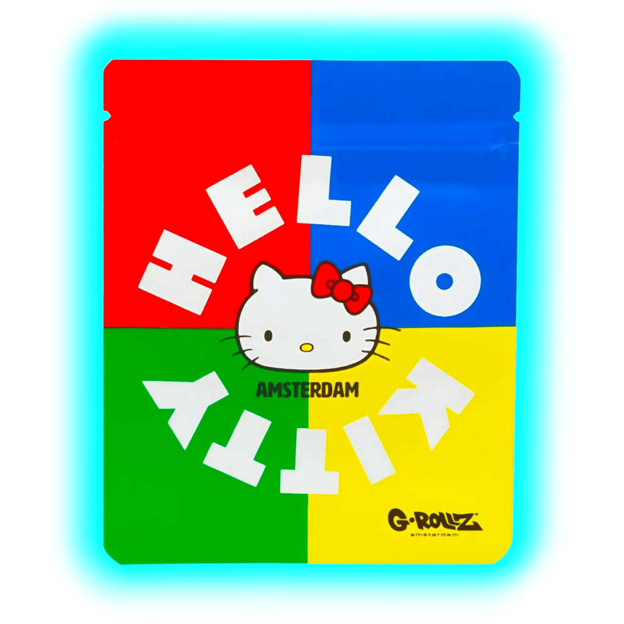 G-Rollz Hello Kitty Retro Classic Smellproof Bags 100 x 125mm 8pcs