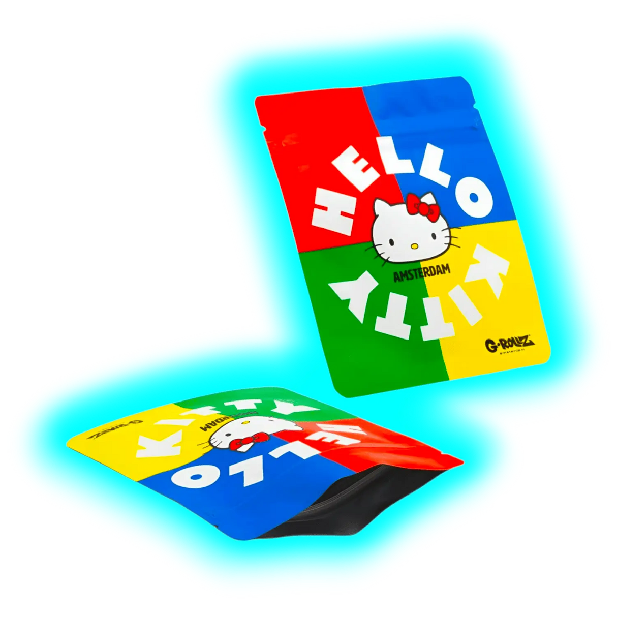 G-Rollz Hello Kitty Retro Classic Smellproof Bags 100 x 125mm 8pcs