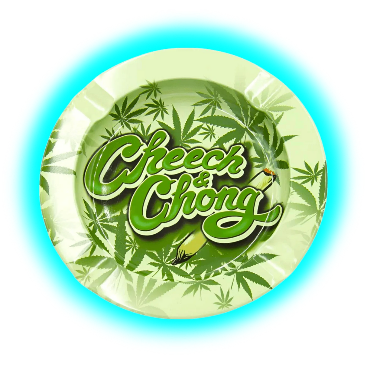 G-Rollz Metal Tin Ashtray Cheech and Chong II Camo