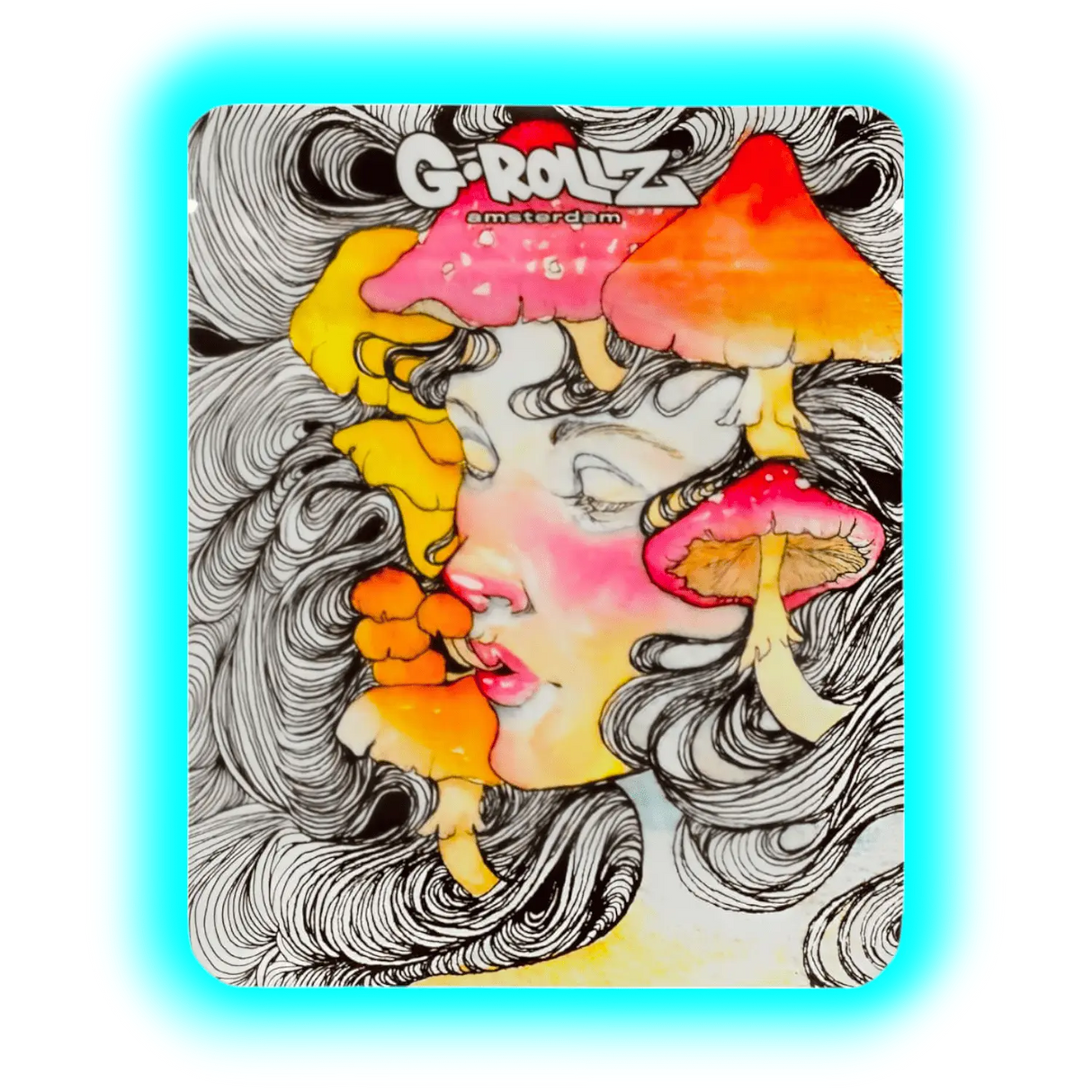 G-Rollz Mushroom Lady Smellproof Bags 100 x 125mm 50pcs