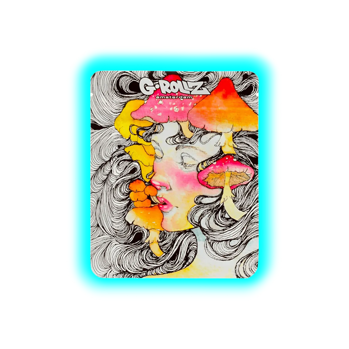 G-Rollz Mushroom Lady Smellproof Bags 150 x 200mm 1pc