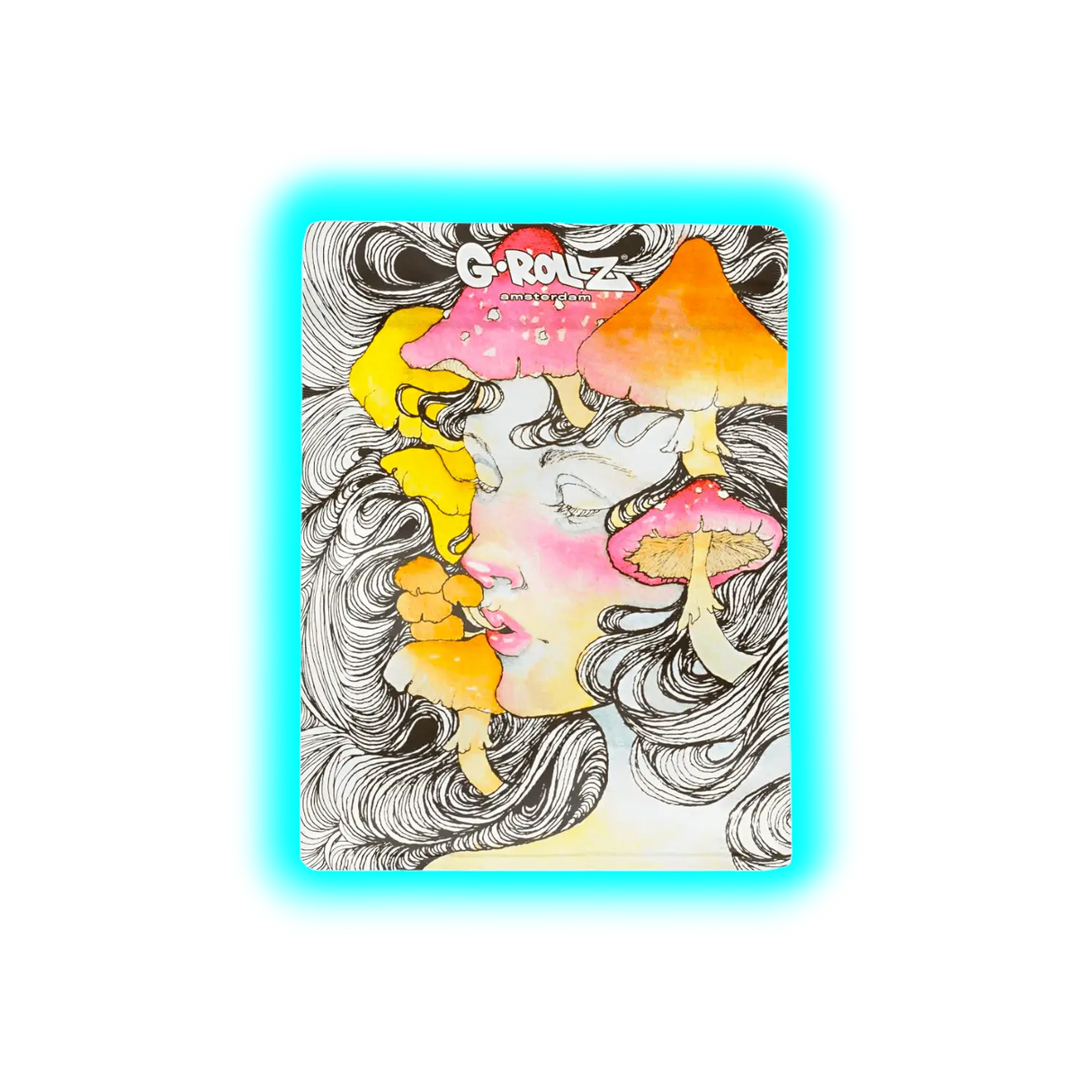 G-Rollz Mushroom Lady Smellproof Bags 150 x 200mm 25pcs