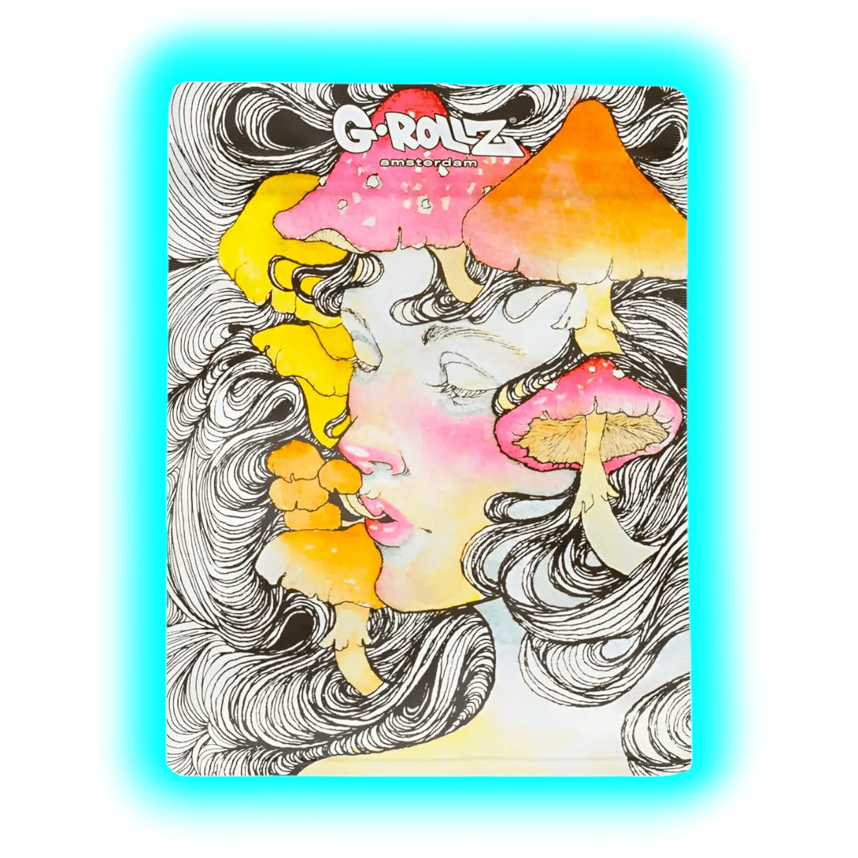 G-Rollz Mushroom Lady Smellproof Bags 150 x 200mm 25pcs