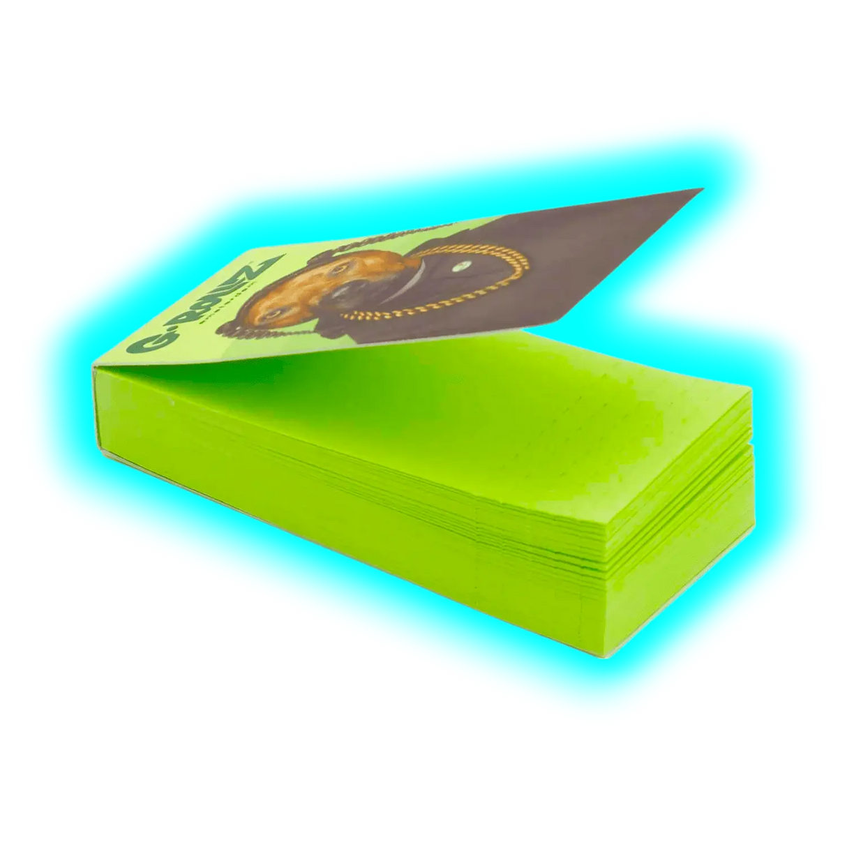 G-Rollz Pets Rock Rap Green Filter Tips Display