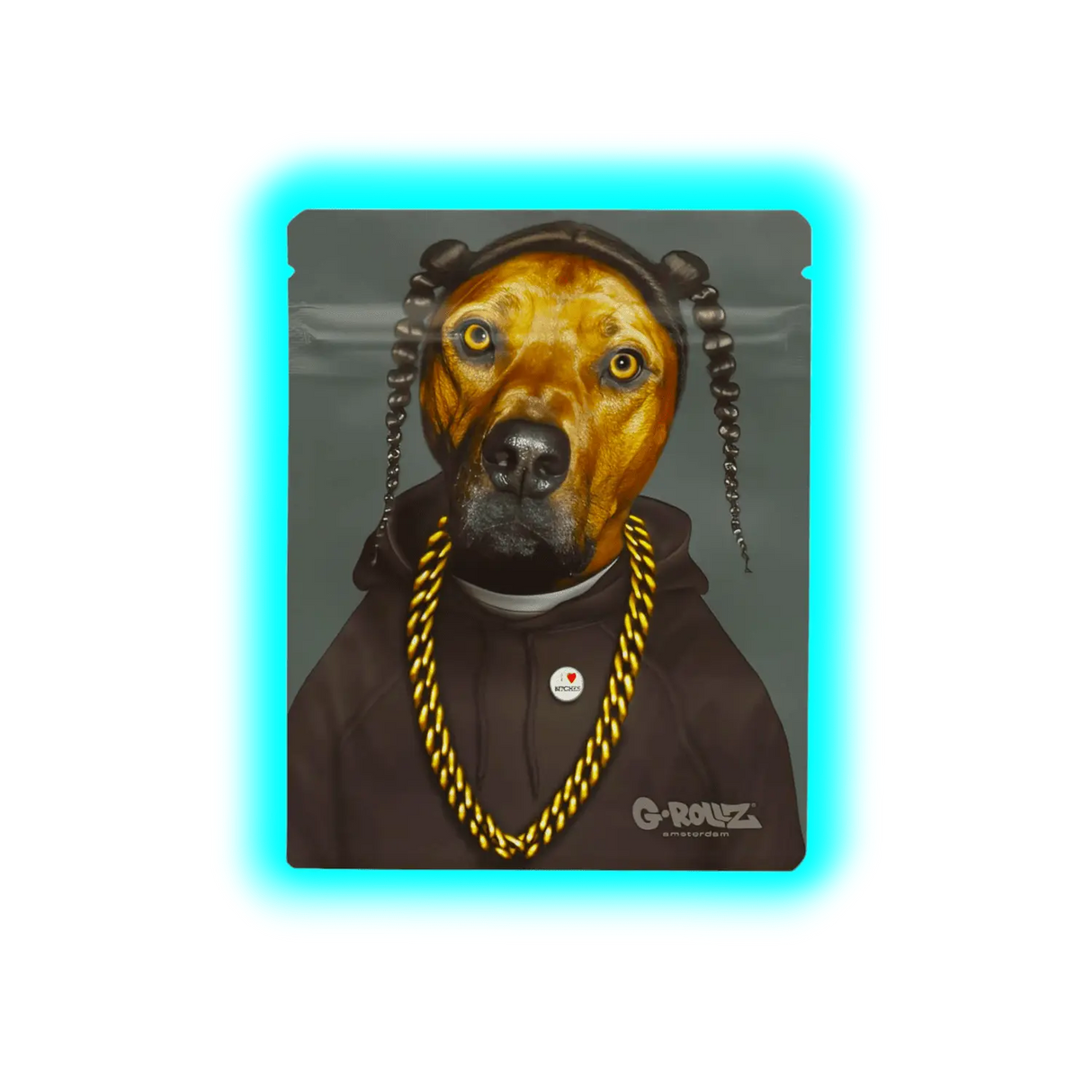 G-Rollz Pets Rock Rap Smellproof Bags 100 x 125mm 8pcs