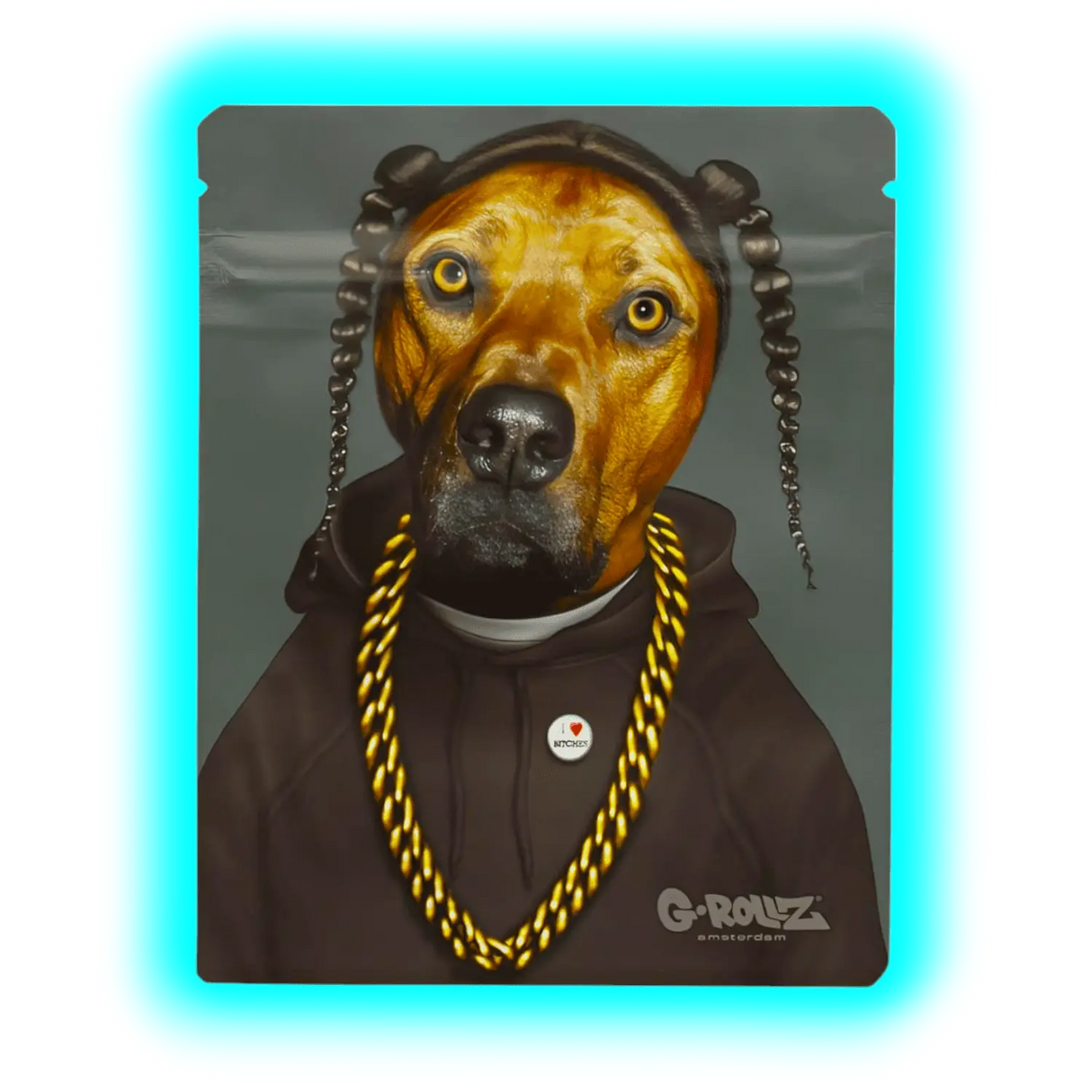 G-Rollz Pets Rock Rap Smellproof Bags 100 x 125mm 8pcs