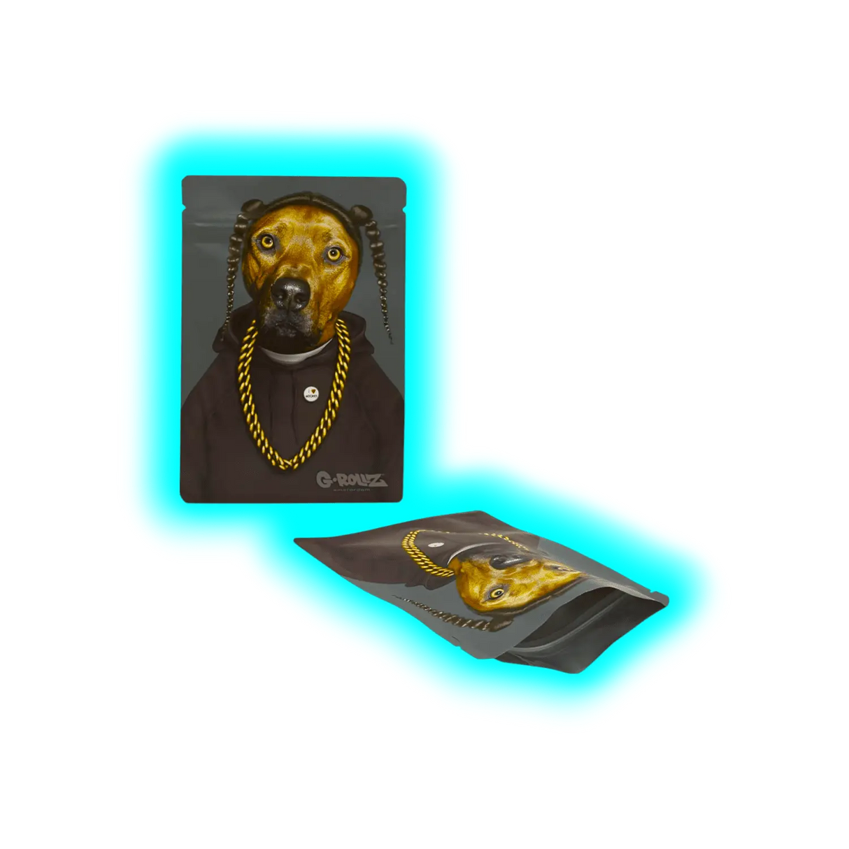 G-Rollz Pets Rock Rap Smellproof Bags 100 x 150mm 50pcs