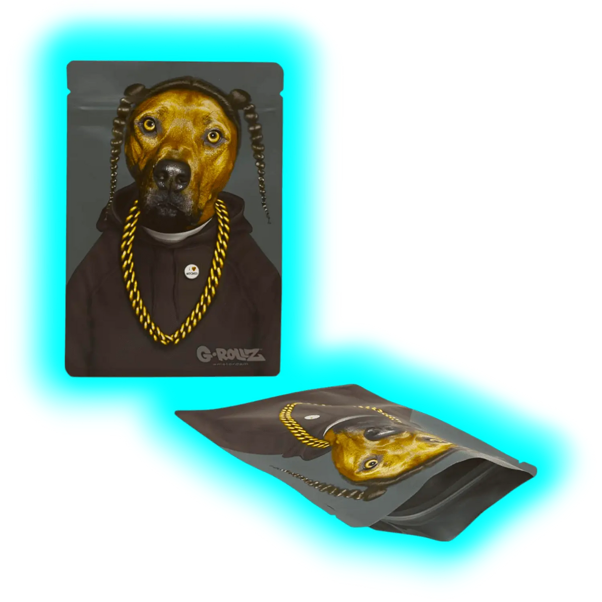 G-Rollz Pets Rock Rap Smellproof Bags 100 x 150mm 50pcs