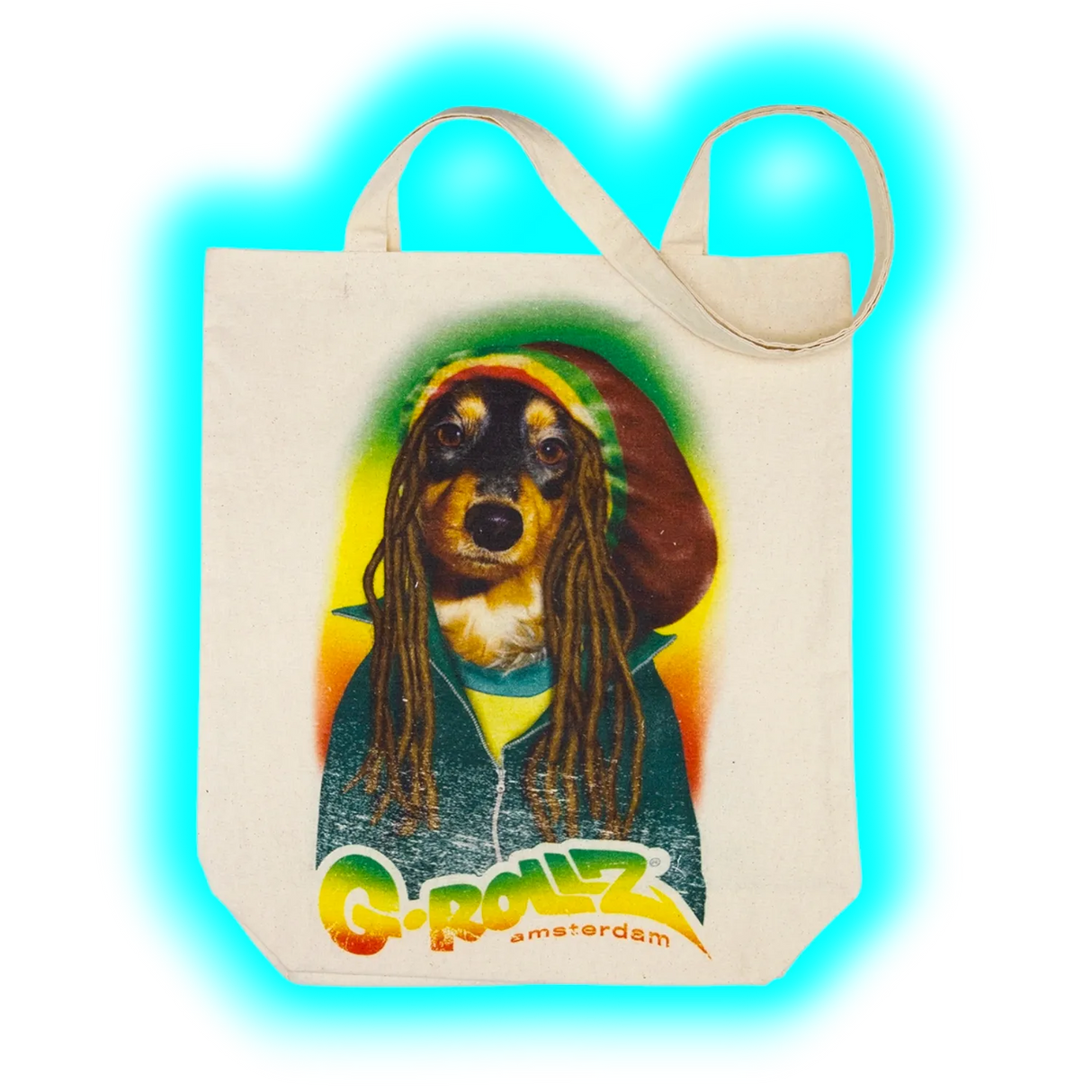 G-Rollz Pets Rock Reggae Rap Tote Bag - 42x38cm