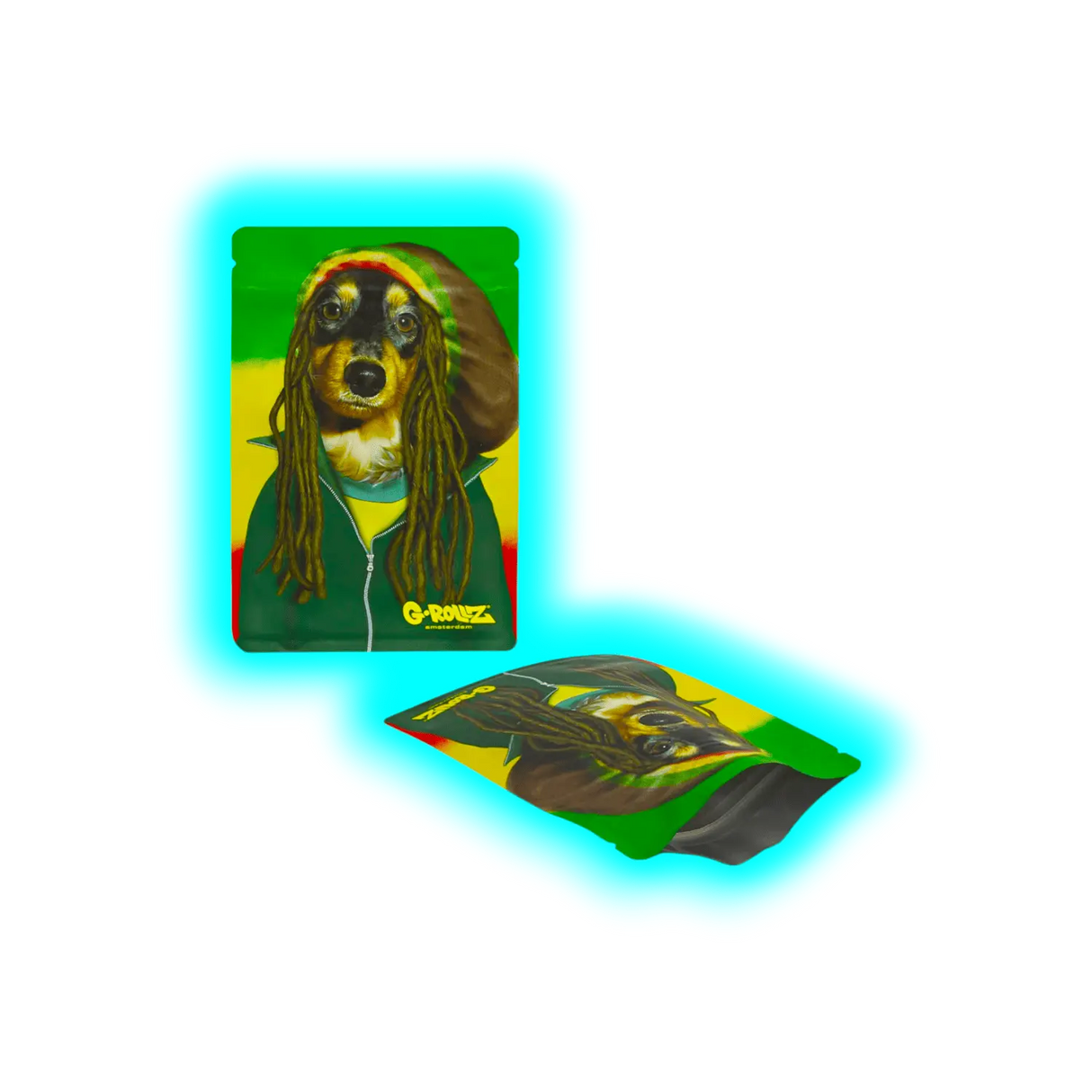 G-Rollz Pets Rock Reggae Smellproof Bags 100 x 150mm 50pcs