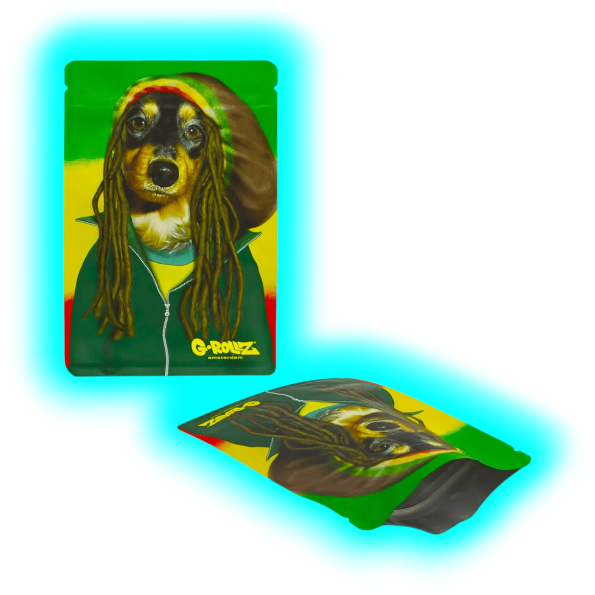 G-Rollz Pets Rock Reggae Smellproof Bags 100 x 150mm 50pcs