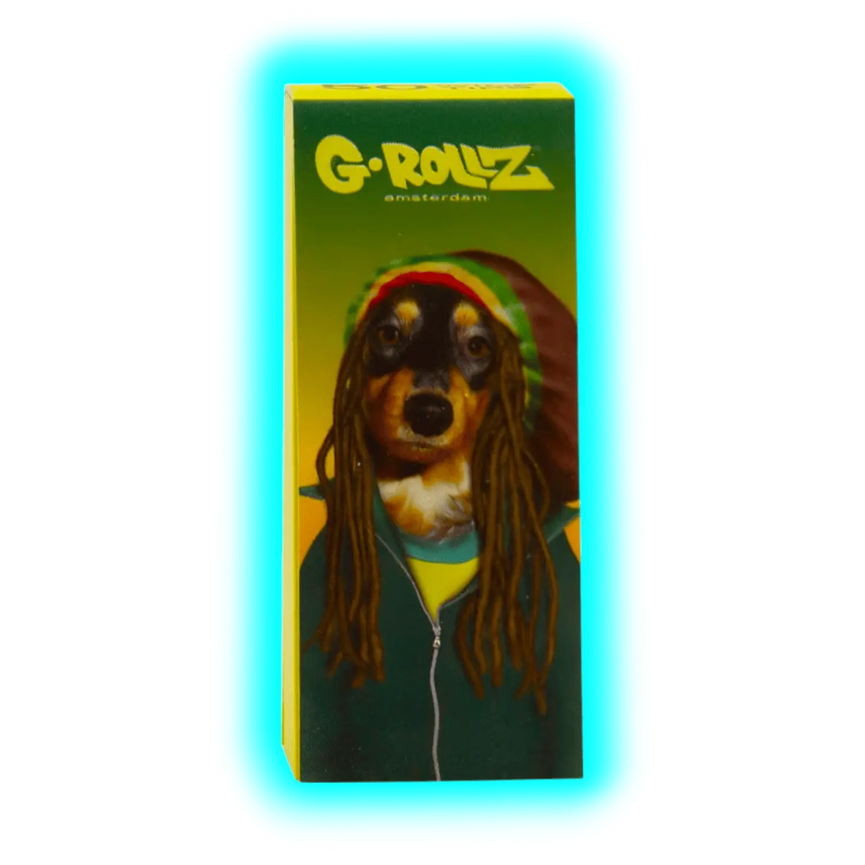 G-Rollz Pets Rock Reggae Yellow Filter Tips Display