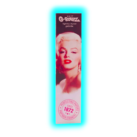 G-Rollz Radio Days Fabulous Face Pink King Slim Papers