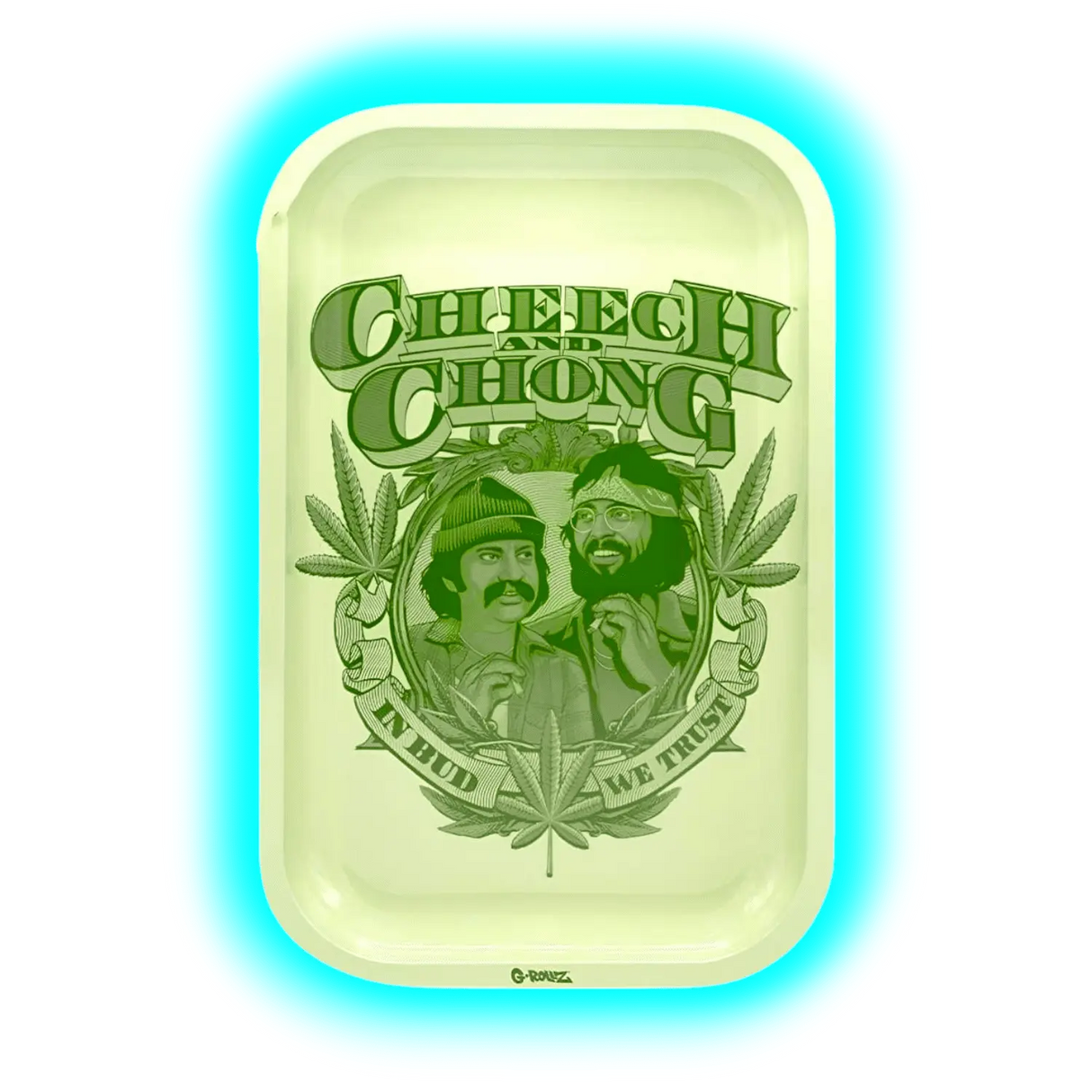 G-Rollz Rolling Tray M Cheech and Chong Badge 175 x 275mm