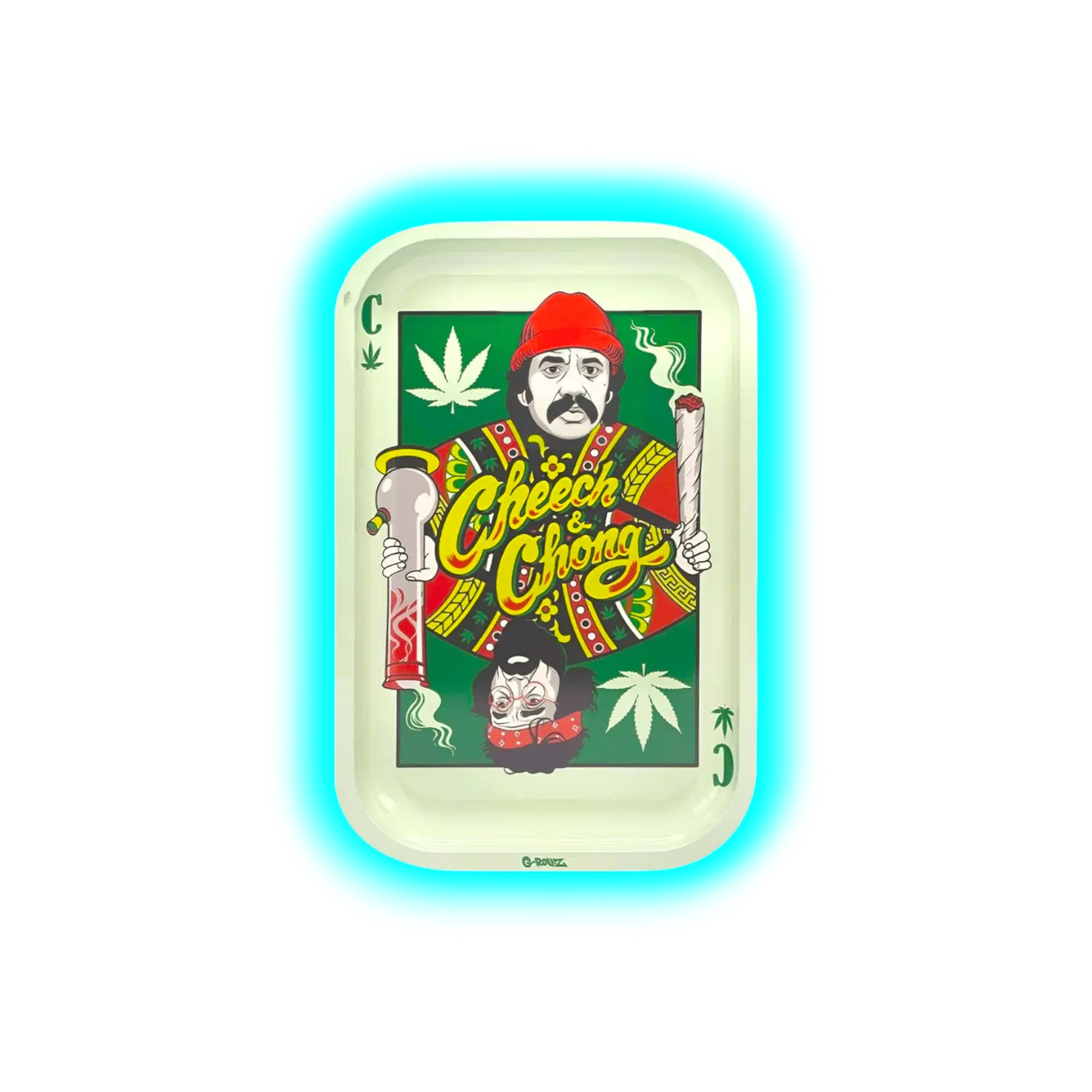 G-Rollz Rolling Tray M Cheech and Chong Playing Cards 175 x 275mm