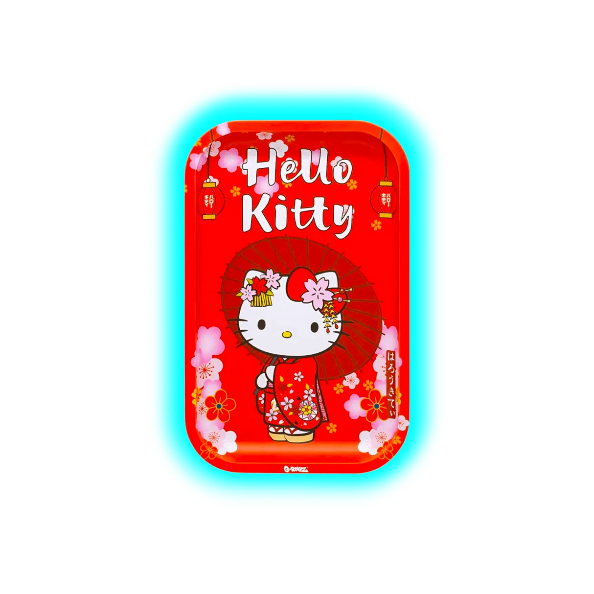 G-Rollz Rolling Tray M Hello Kitty Kimono Red 175 x 275mm