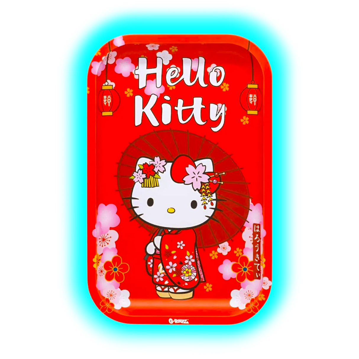 G-Rollz Rolling Tray M Hello Kitty Kimono Red 175 x 275mm