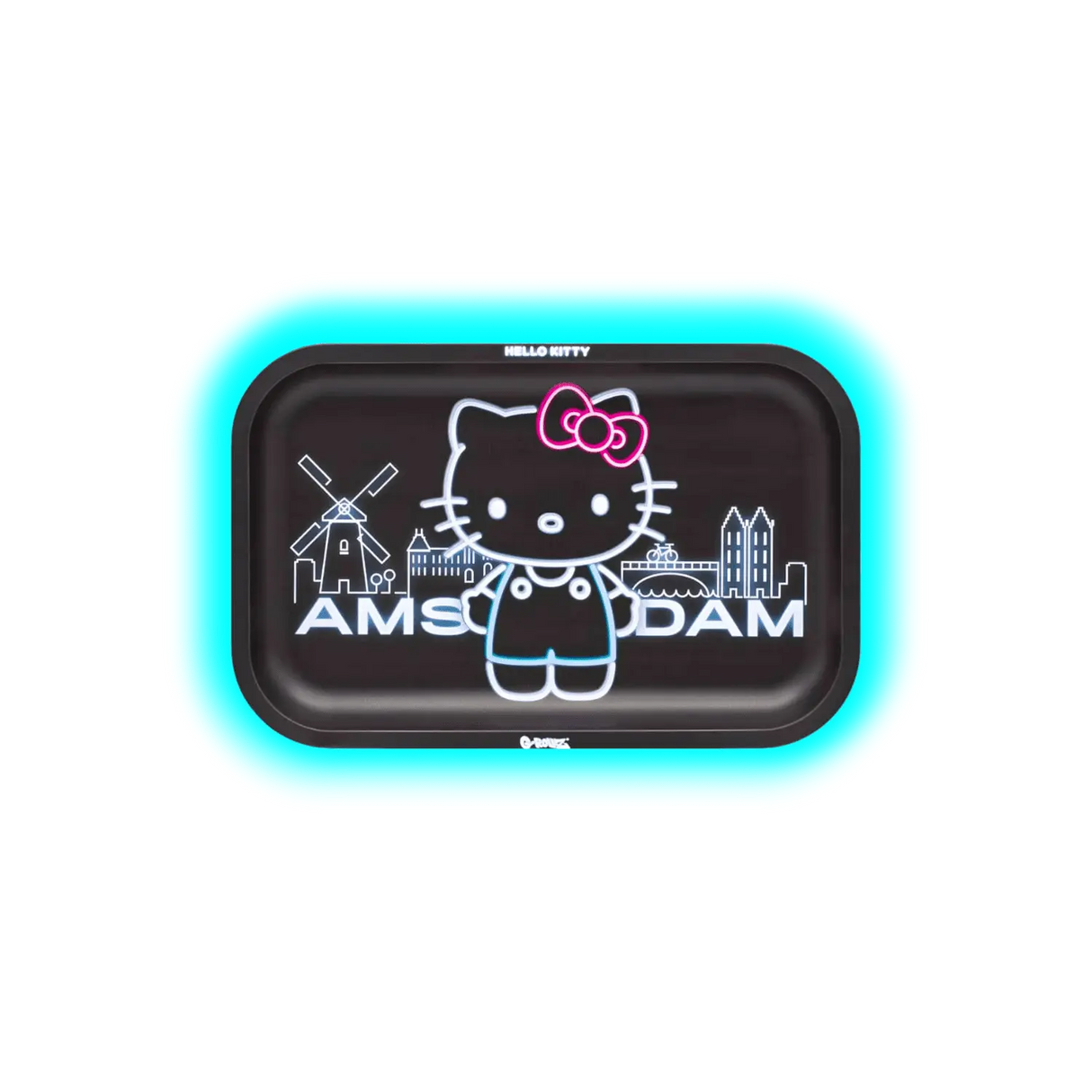 G-Rollz Rolling Tray M Hello Kitty Neon Amsterdam 175 x 275mm