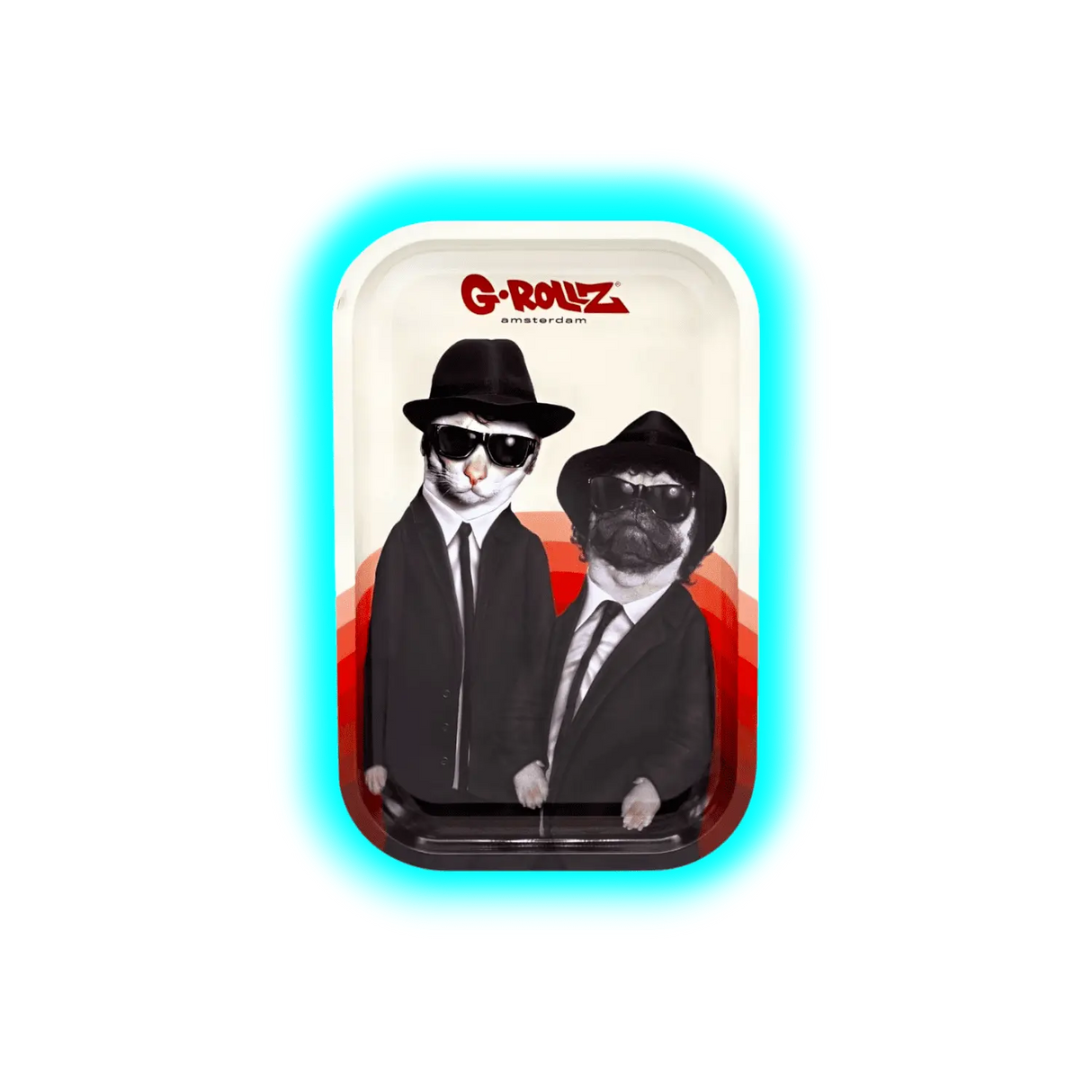 G-Rollz Rolling Tray M Pets Rock - Brothers 175 x 275mm