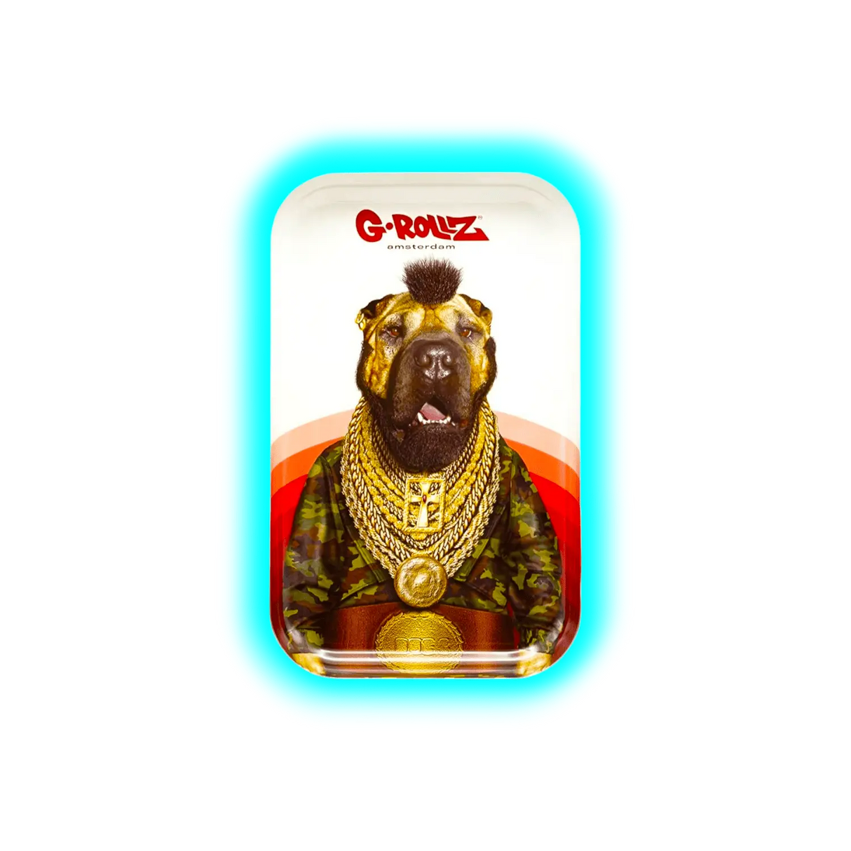 G-Rollz Rolling Tray M Pets Rock - Fool 175 x 275mm