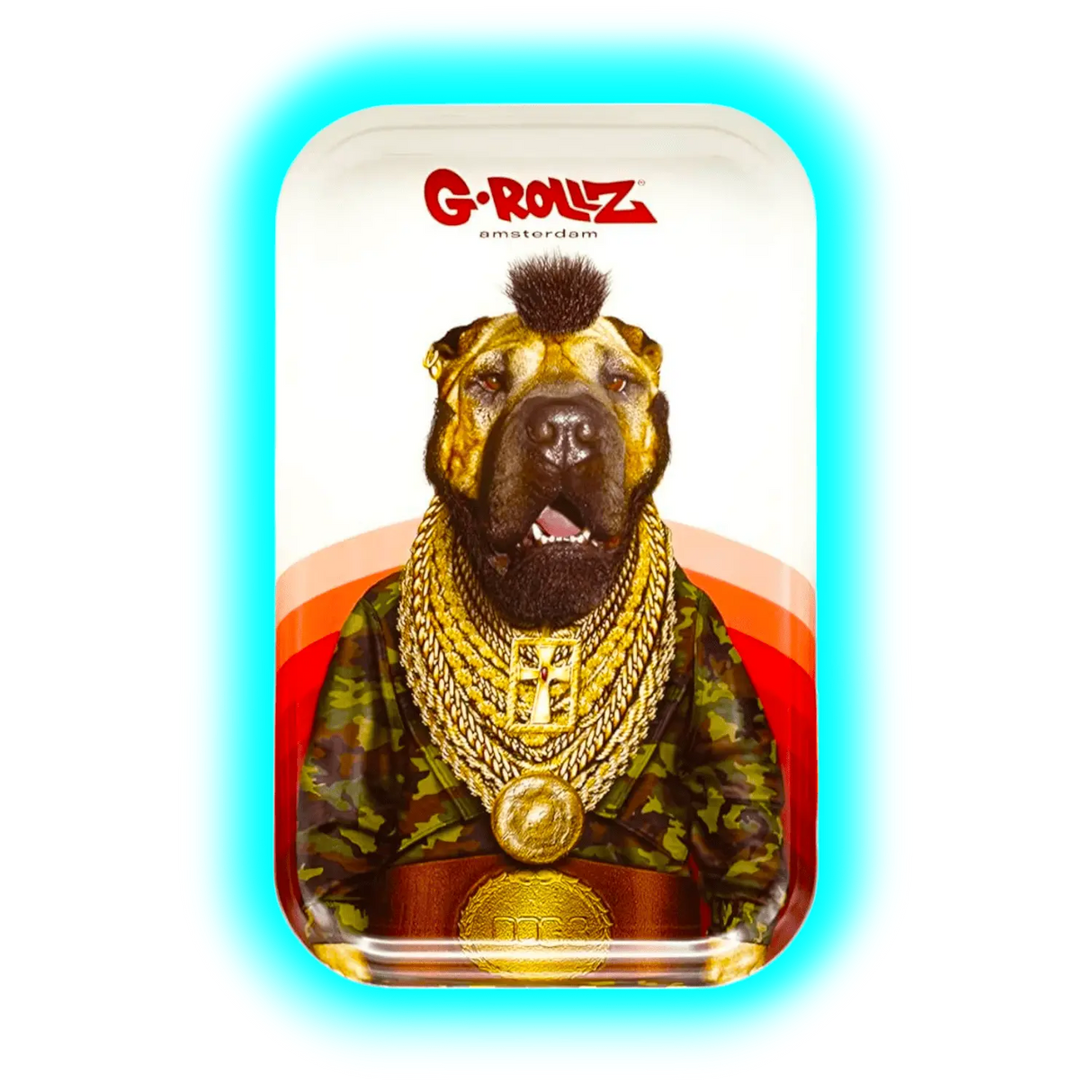 G-Rollz Rolling Tray M Pets Rock - Fool 175 x 275mm