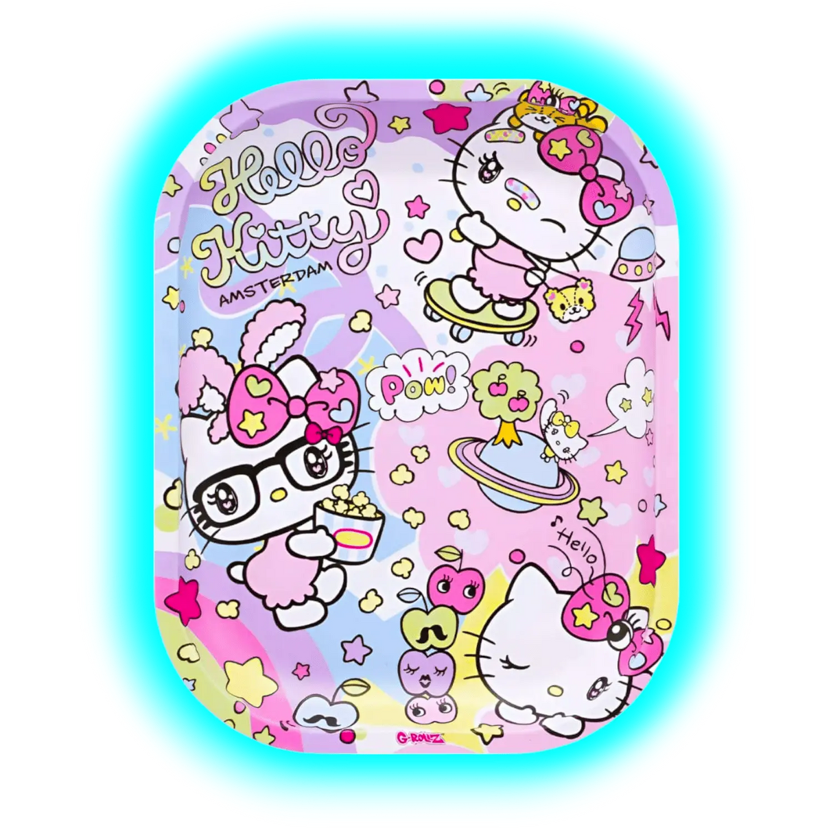 G-Rollz Rolling Tray S Hello Kitty Harajuku 140 x 180mm