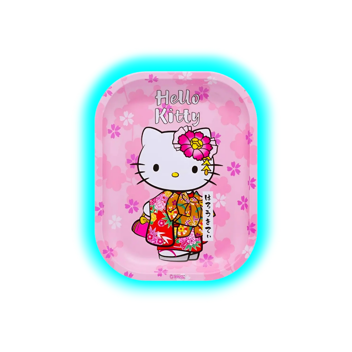 G-Rollz Rolling Tray S Hello Kitty Kimono Pink 140 x 180mm