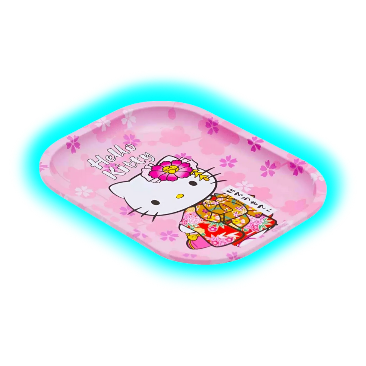 G-Rollz Rolling Tray S Hello Kitty Kimono Pink 140 x 180mm
