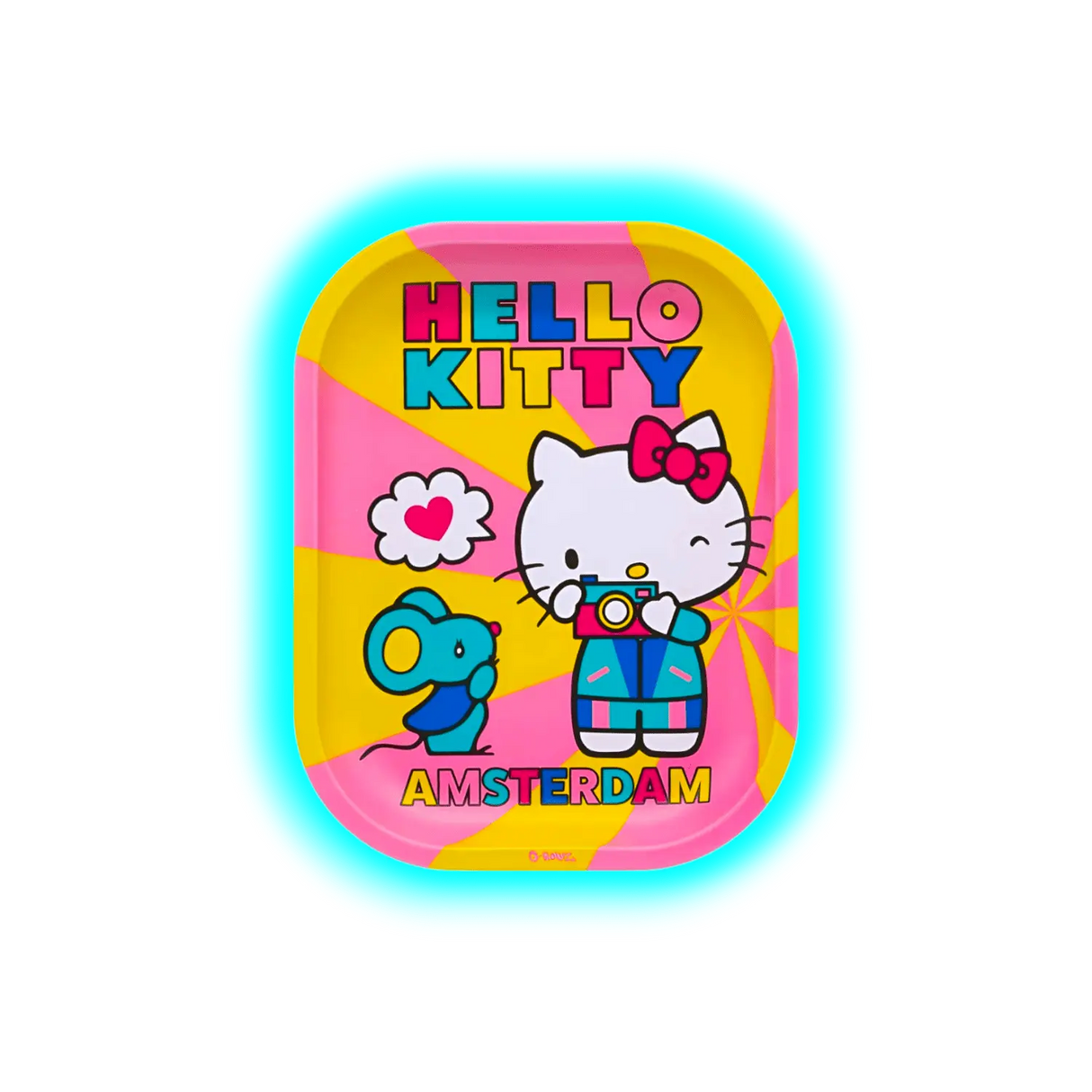 G-Rollz Rolling Tray S Hello Kitty Retro Tourist 140 x 180mm