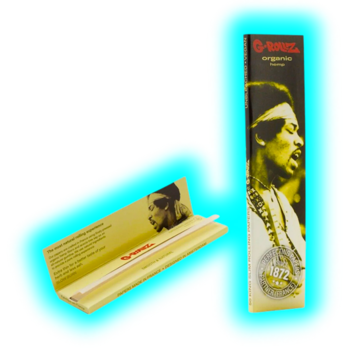 G-Rollz Serenade Organic Hemp KS Slim Papers