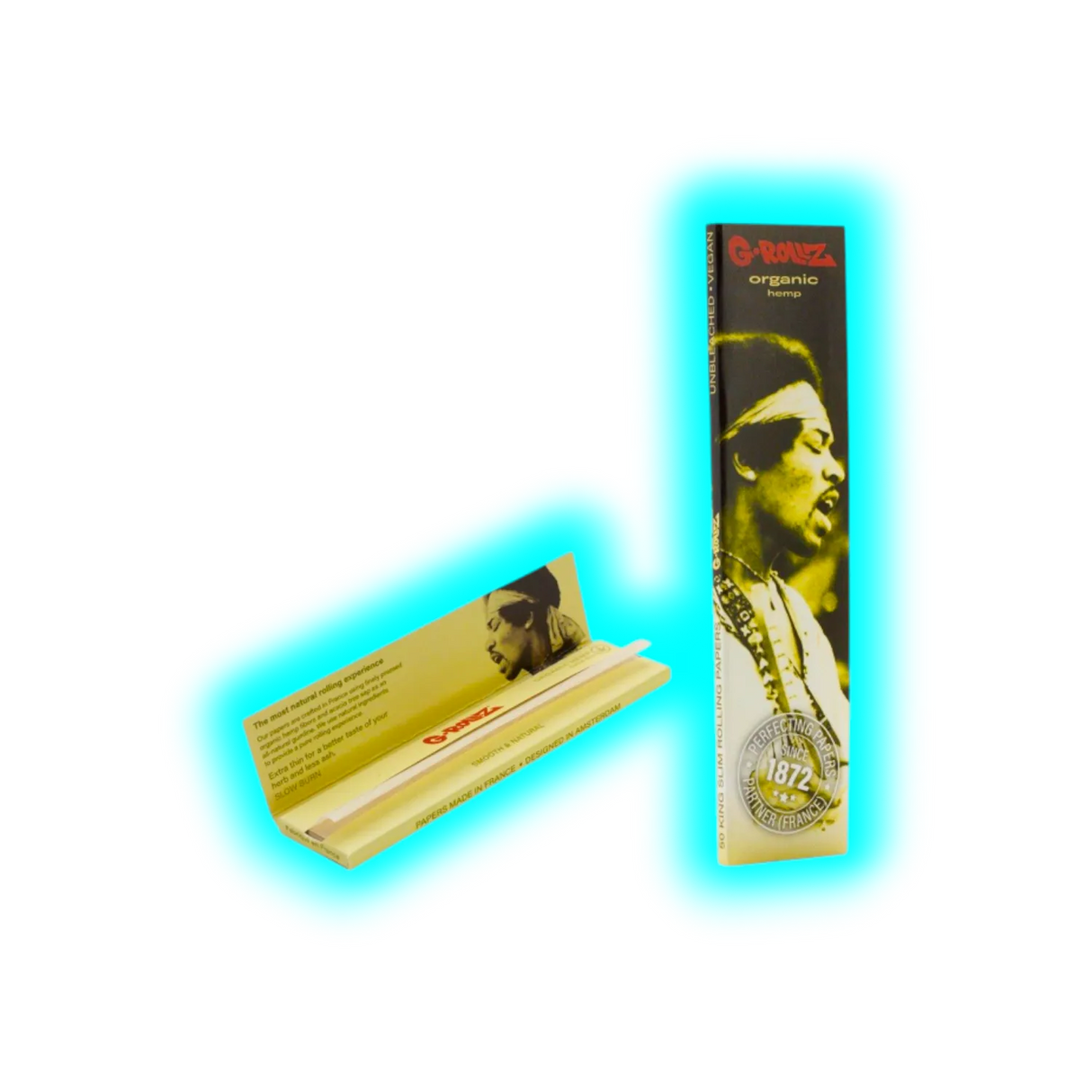 G-Rollz Serenade Organic Hemp KS Slim Papers