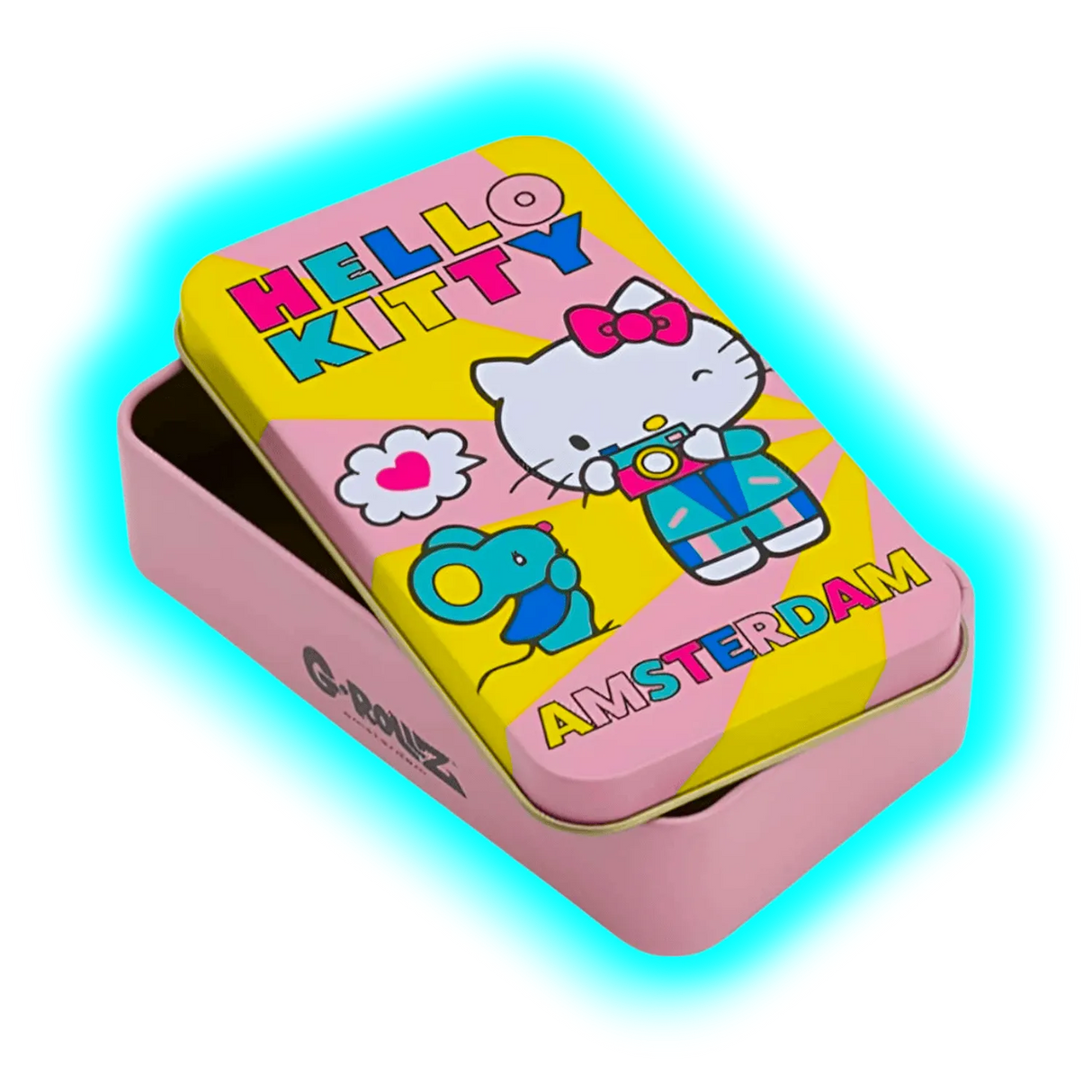 G-Rollz Storage Box F Medium Hello Kitty 11.5x6.5x3cm