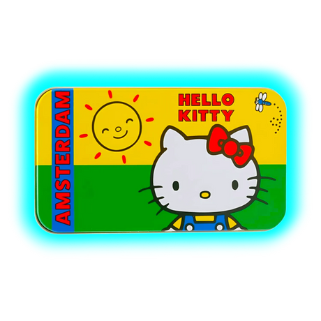 G-Rollz Storage Box Q Medium Hello Kitty 11.5x6.5x3cm