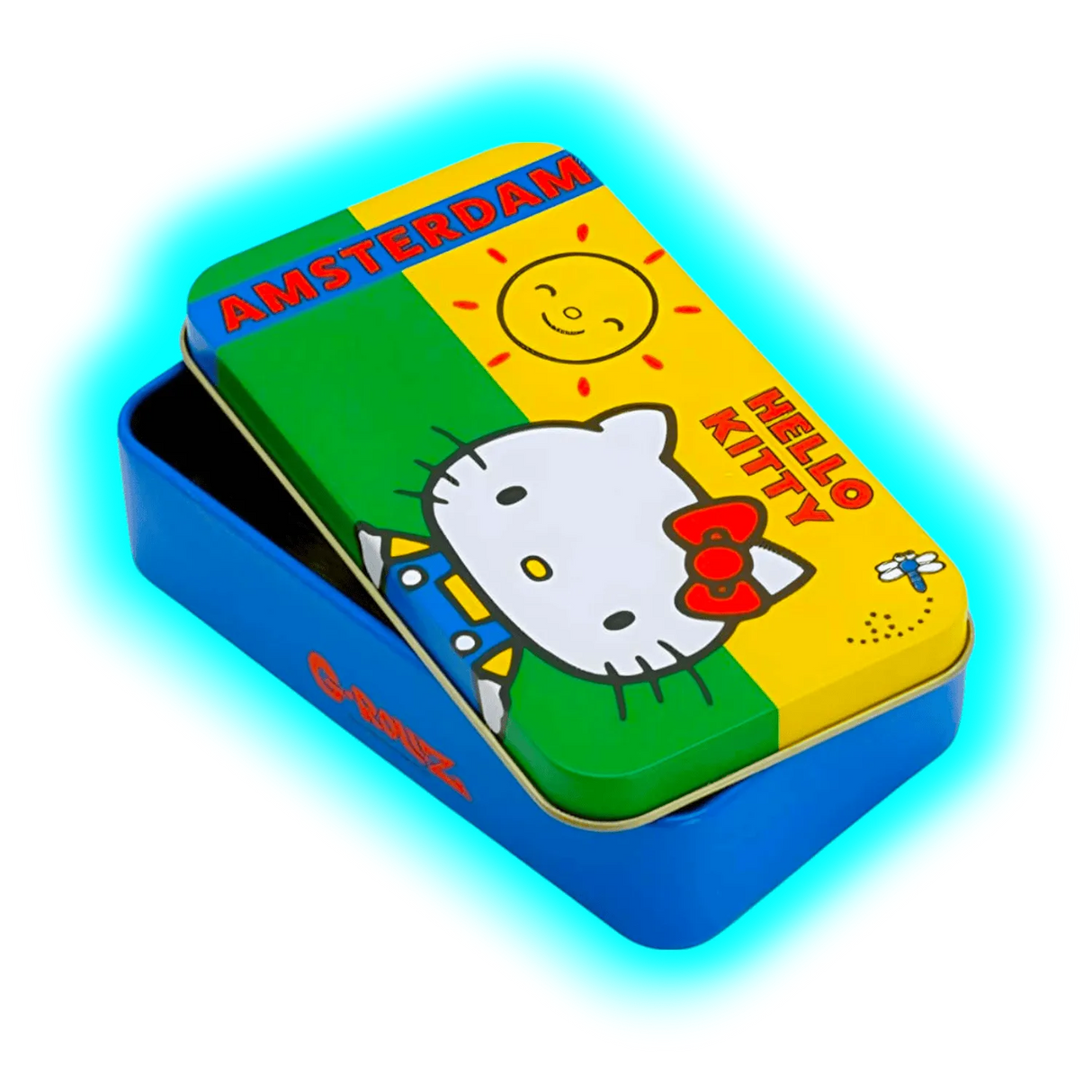 G-Rollz Storage Box Q Medium Hello Kitty 11.5x6.5x3cm