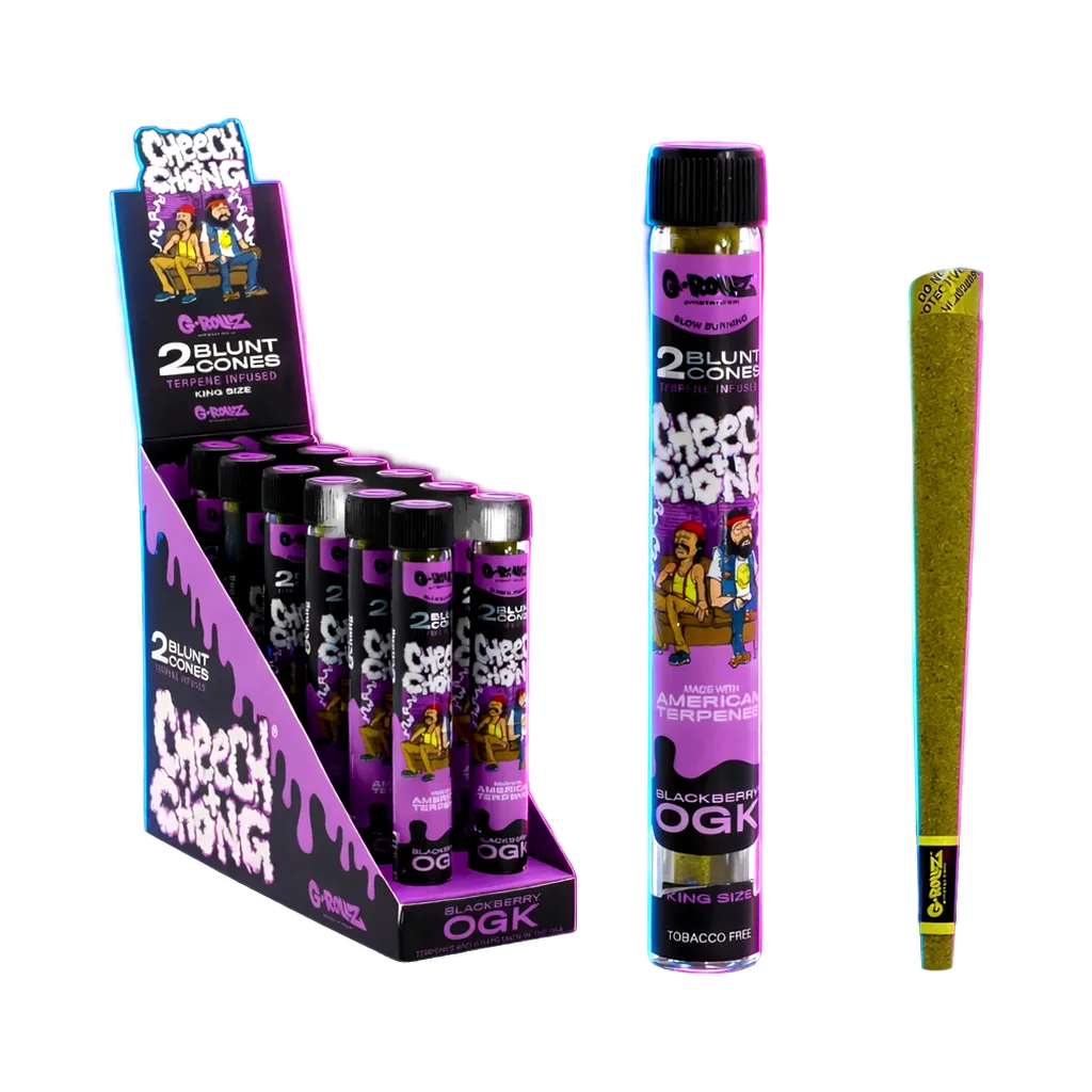 G-Rollz Terpene Infused Blunt Blackberry OGK 2pcs