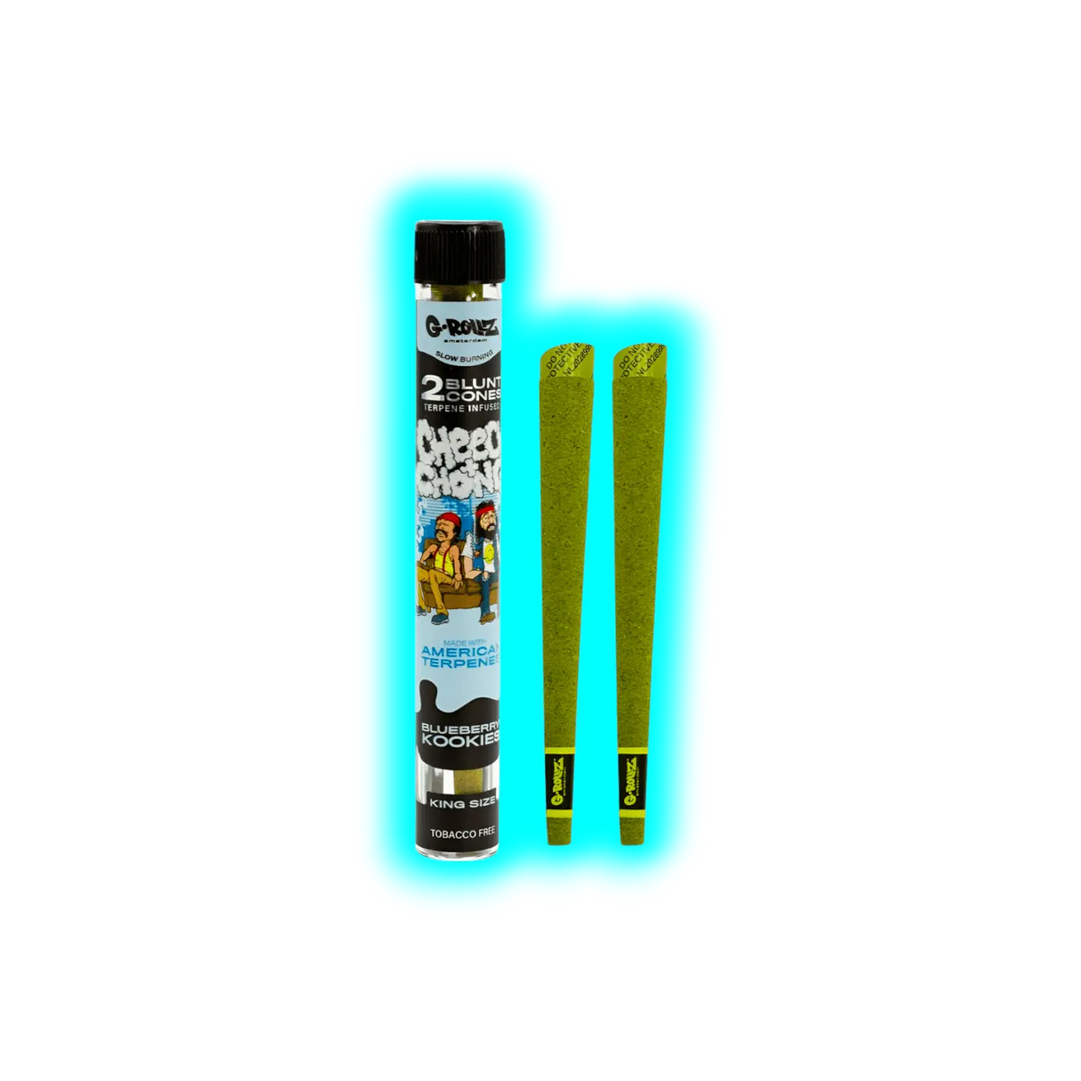 G-Rollz Terpene Infused Blunt Blueberry Kookies 2pcs