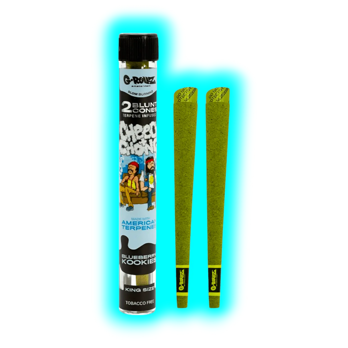 G-Rollz Terpene Infused Blunt Blueberry Kookies 2pcs