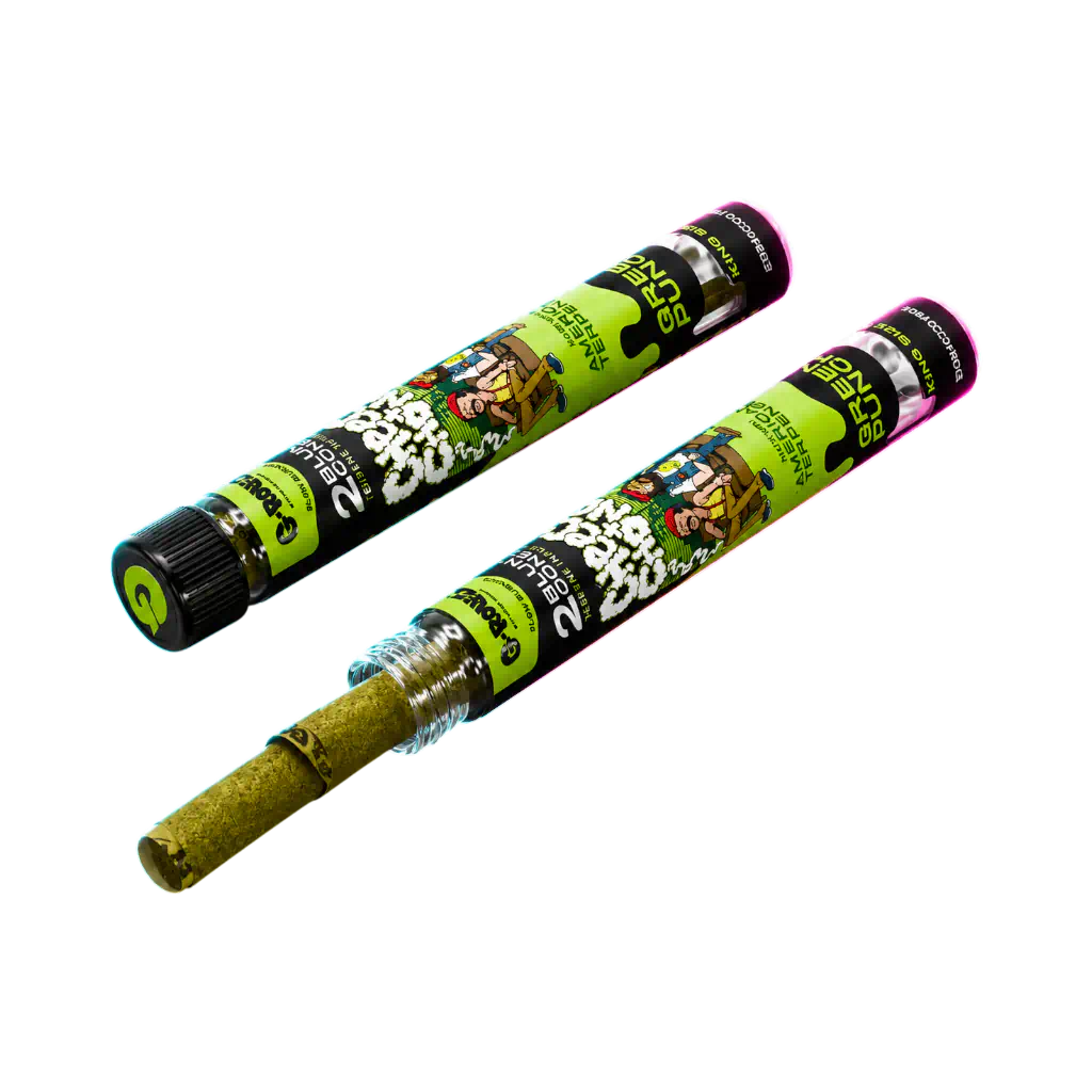 G-Rollz Terpene Infused Blunt Green Punch 2pcs in der Frontansicht