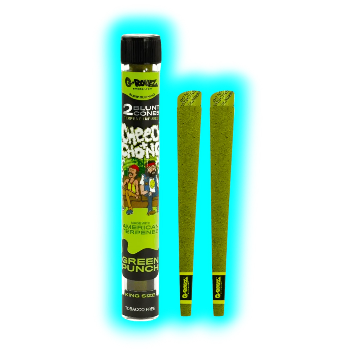 G-Rollz Terpene Infused Blunt Green Punch 2pcs