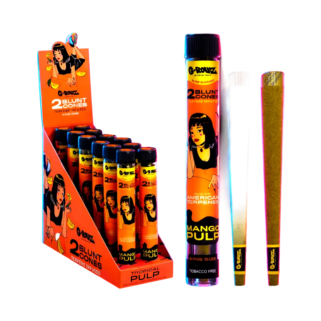 G-Rollz Terpene Infused Blunt Mango Pulp 2pcs
