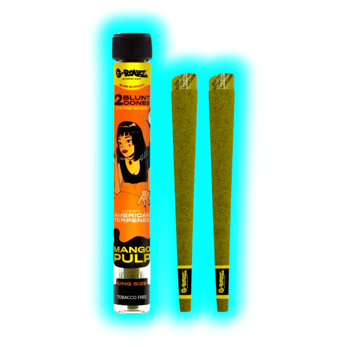 G-Rollz Terpene Infused Blunt Mango Pulp 2pcs