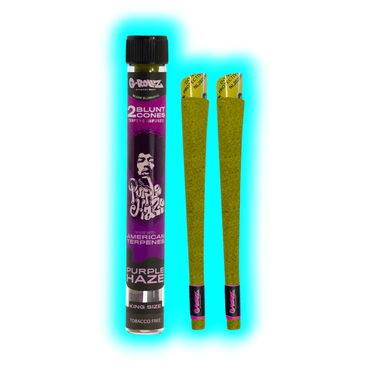 G-Rollz Terpene Infused Blunt Purple Haze 2pcs
