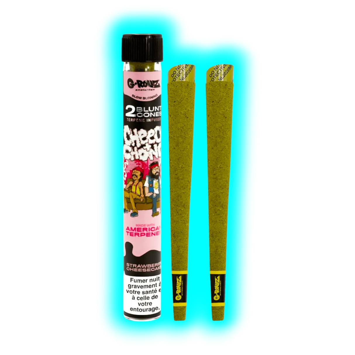 G-Rollz Terpene Infused Blunt Strawberry Cheesecake 2pcs