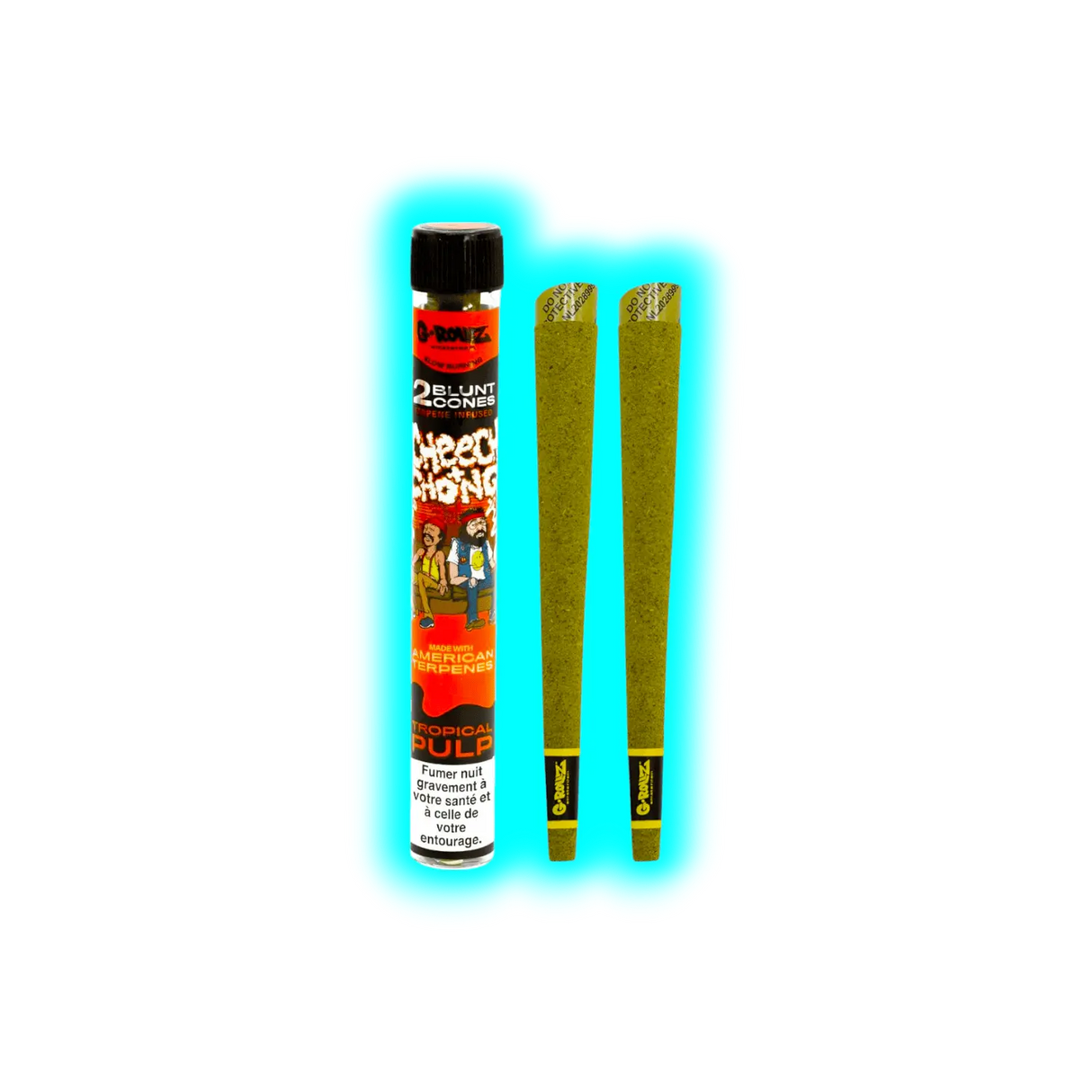 G-Rollz Terpene Infused Blunt Tropical Pulp 2pcs