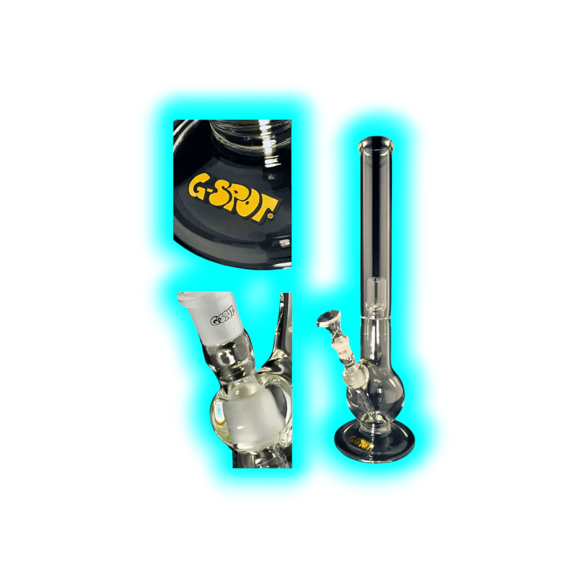 G-Spot Kugelbong Percolator 3-teilig 50cm 5mm