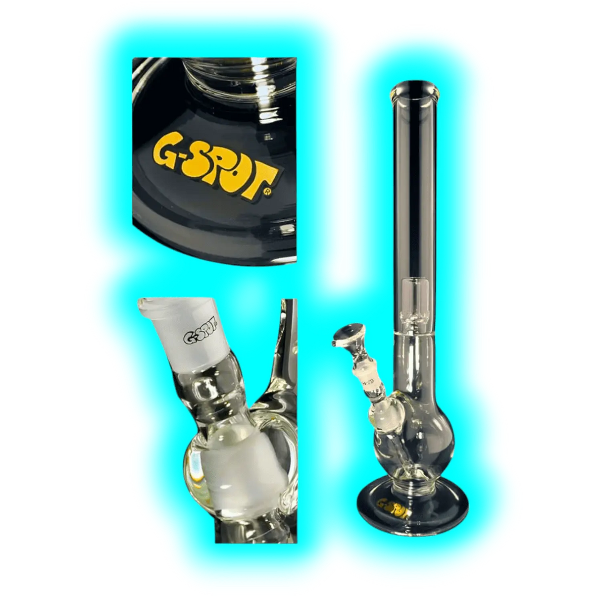 G-Spot Kugelbong Percolator 3-teilig 50cm 5mm