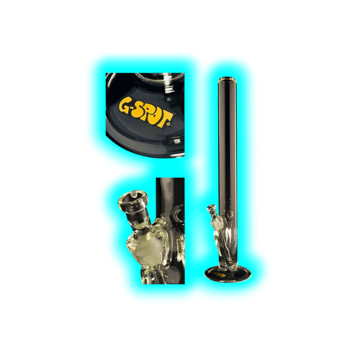 G-Spot Zylinder 3-Teilig Eis 60cm